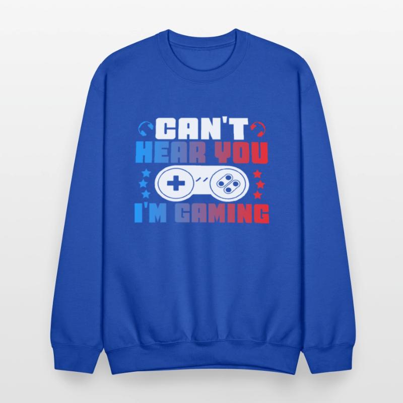 Can't Hear you I'm Gaming hands on control