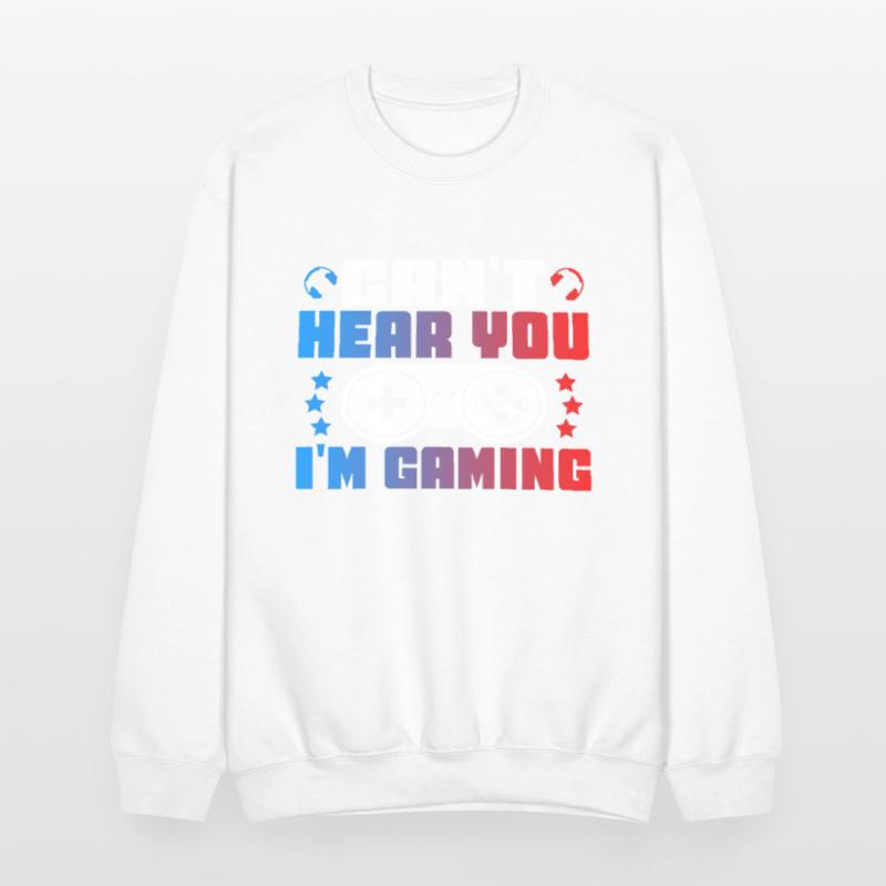 Can't Hear you I'm Gaming hands on control