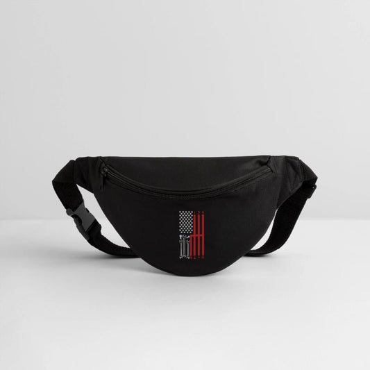 Car Mechanic Shifting Gear American Flag Drag