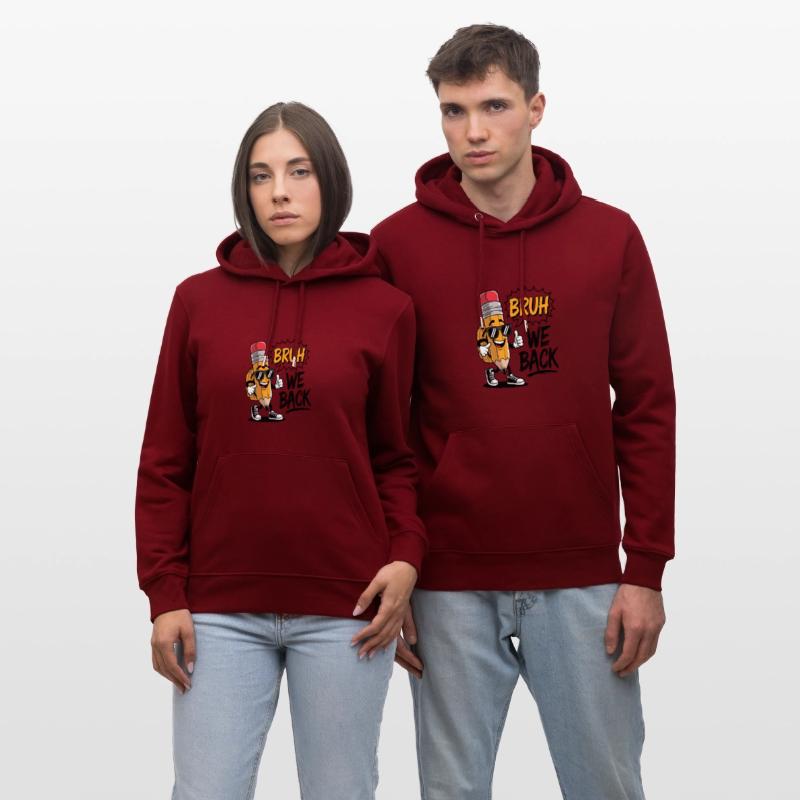 Cartoon Pencil Character with Sunglasses - WE BACK