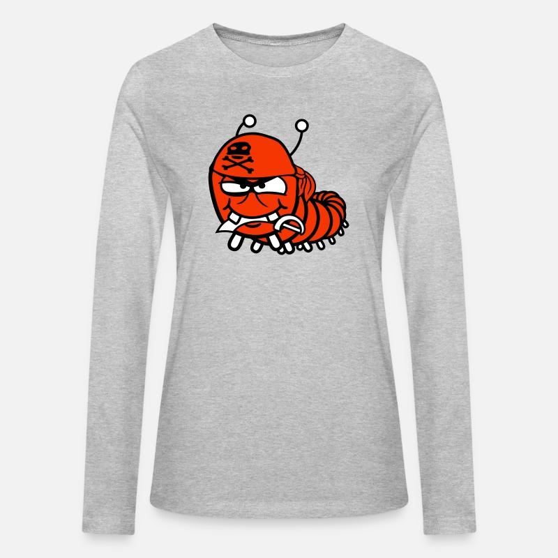 Caterpillar Evil Pirate Sailor Funny Cute Comic