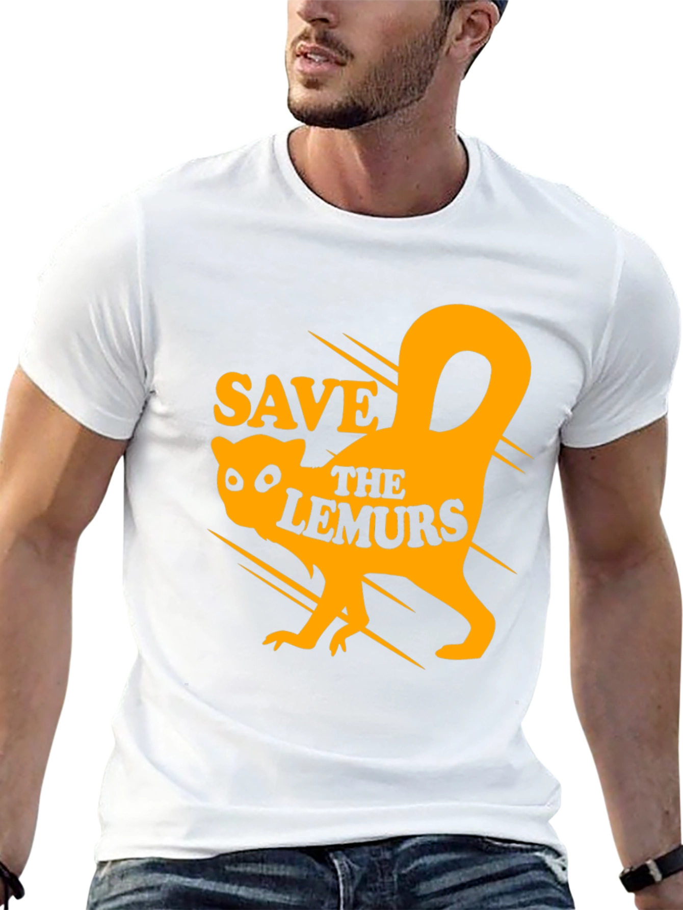 Save the Lemurs Graphic Tee