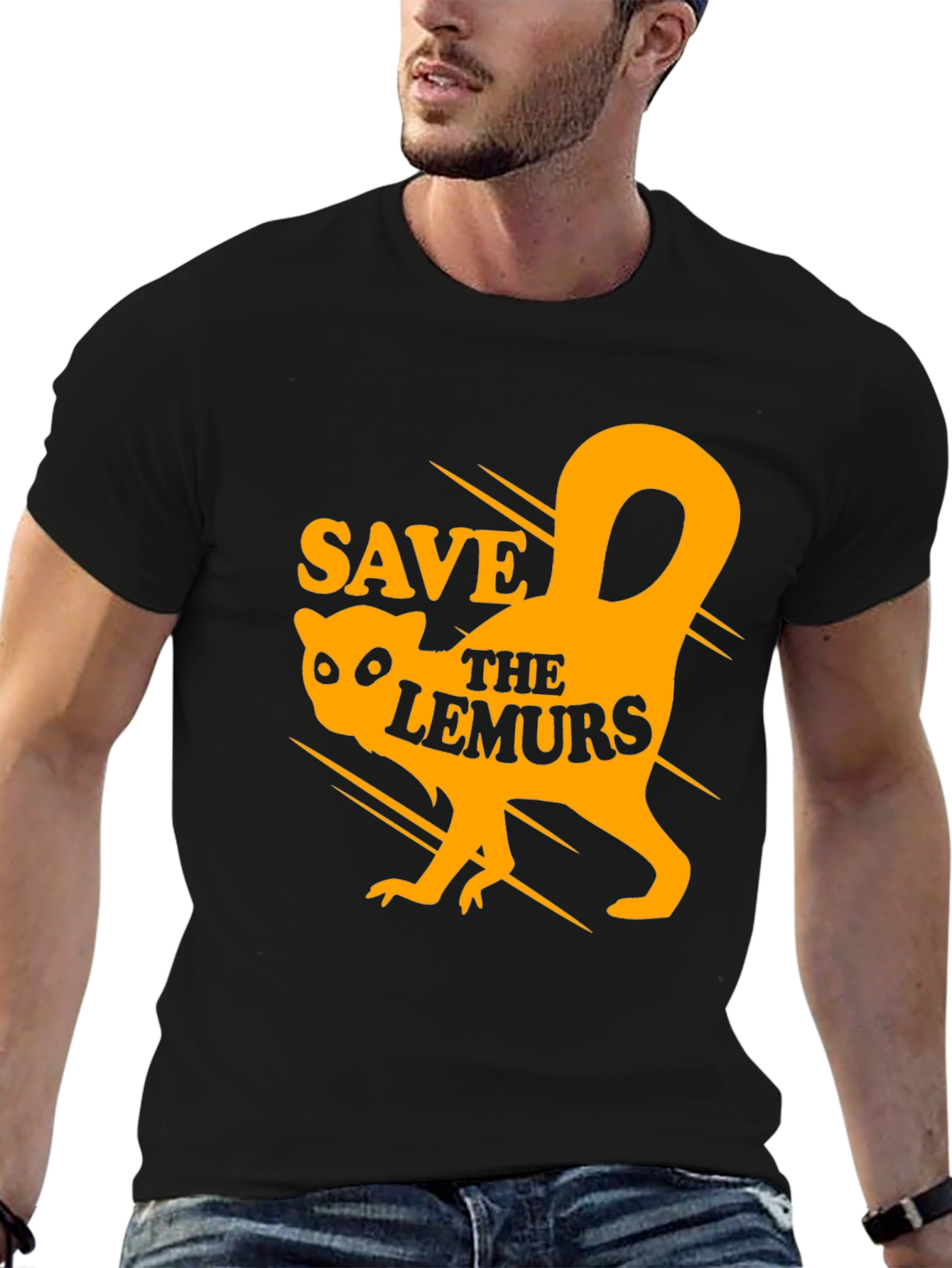 Save the Lemurs Graphic Tee