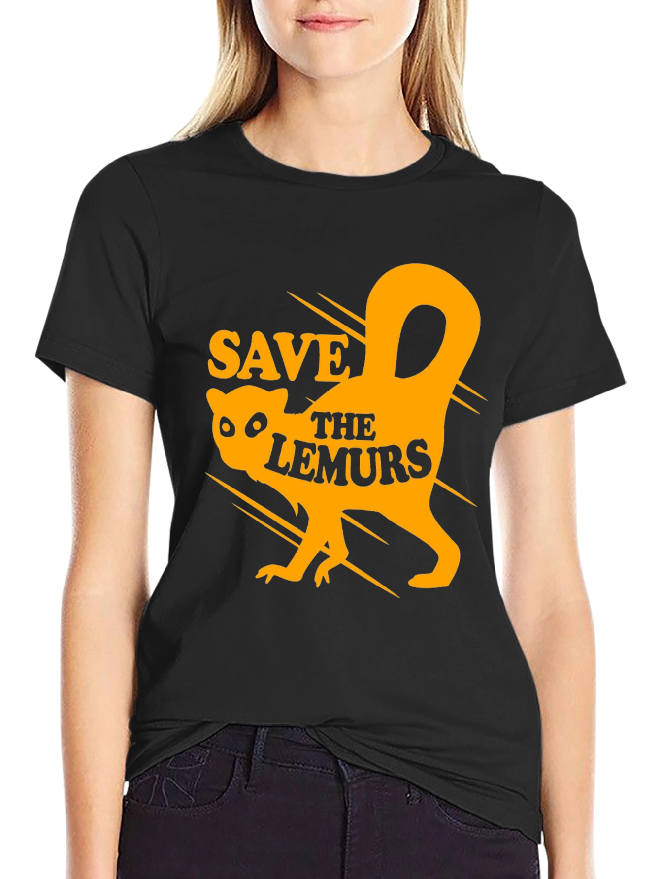 Save the Lemurs Graphic Tee