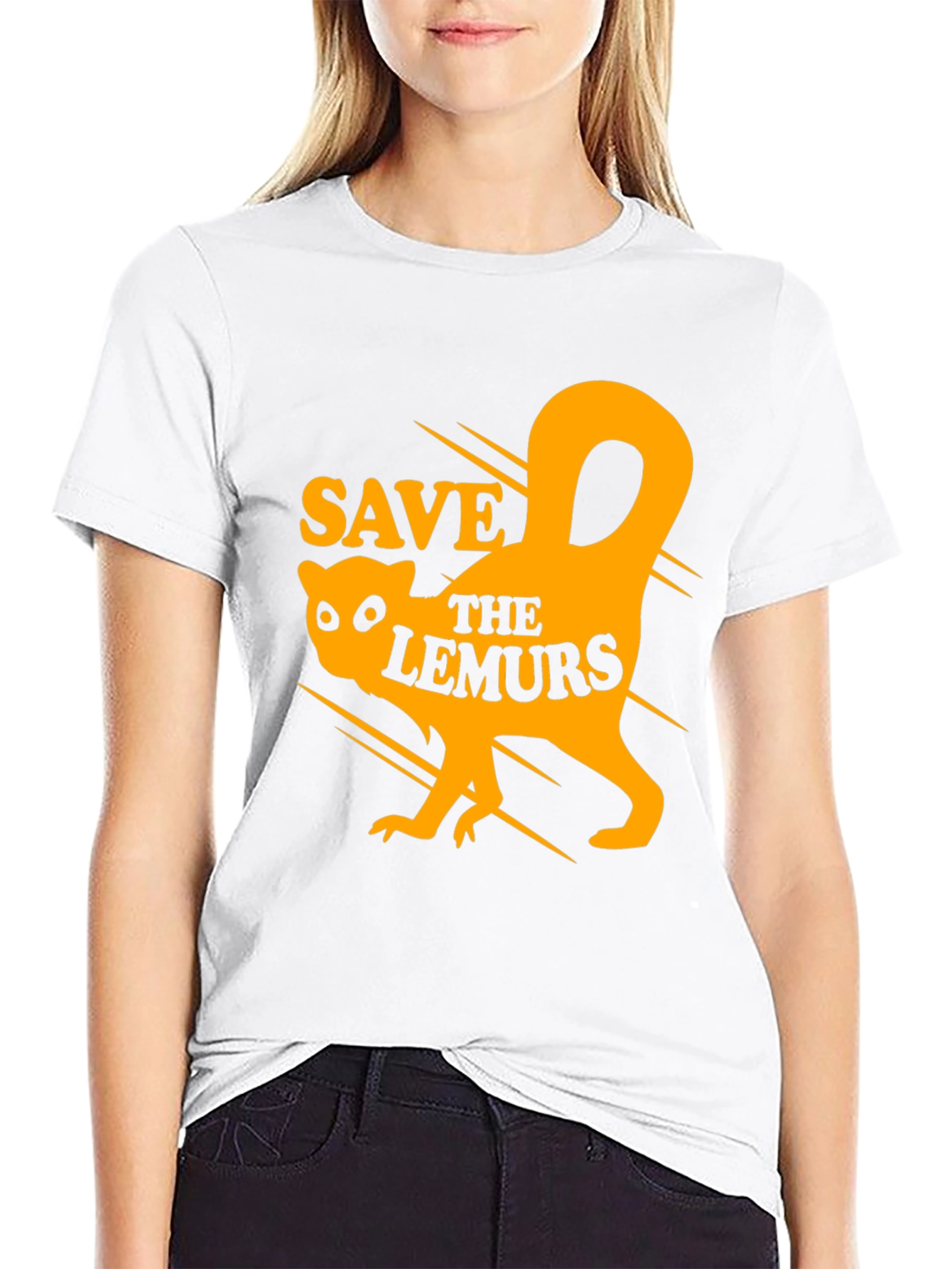 Save the Lemurs Graphic Tee