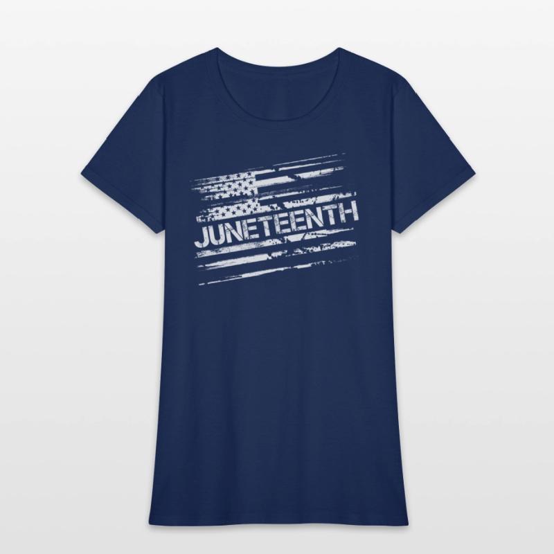 Celebrate Juneteenth USA America Black Woman