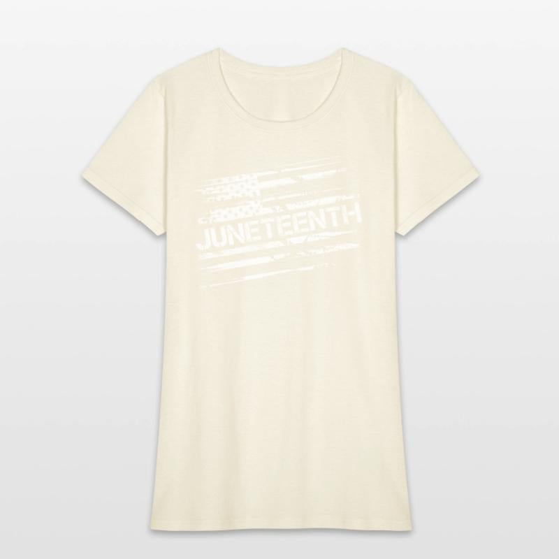 Celebrate Juneteenth USA America Black Woman