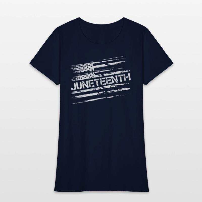 Celebrate Juneteenth USA America Black Woman