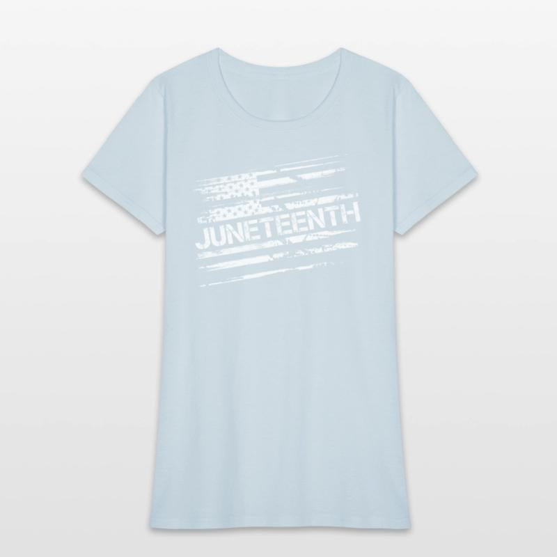 Celebrate Juneteenth USA America Black Woman