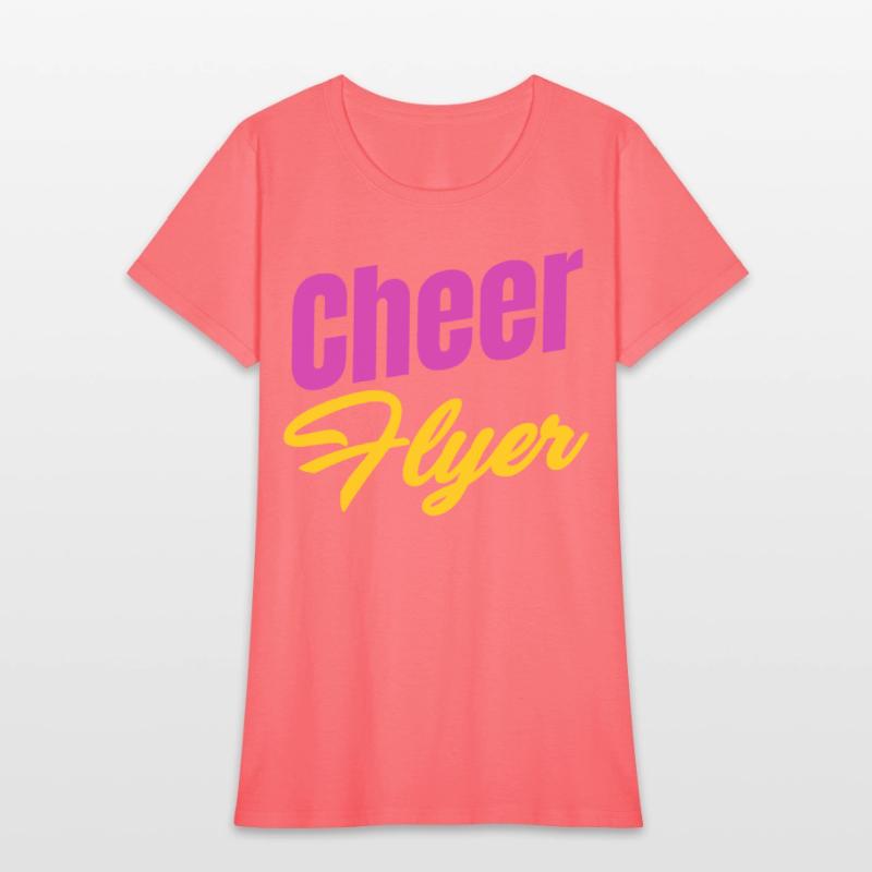 Cheer Flyer Funny Football Backspot Tumbling