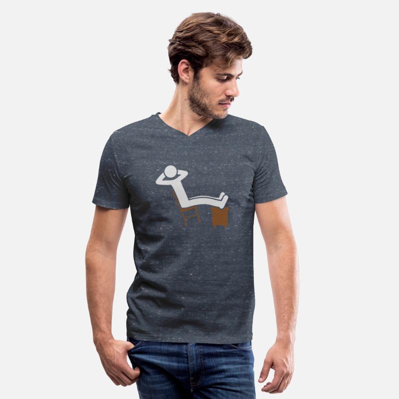 Chill man chair icon