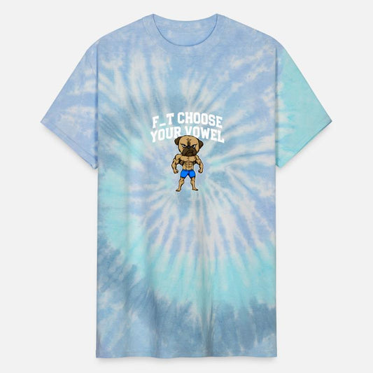 Choose Your Vowel Funny Workout Humor Gym Friends