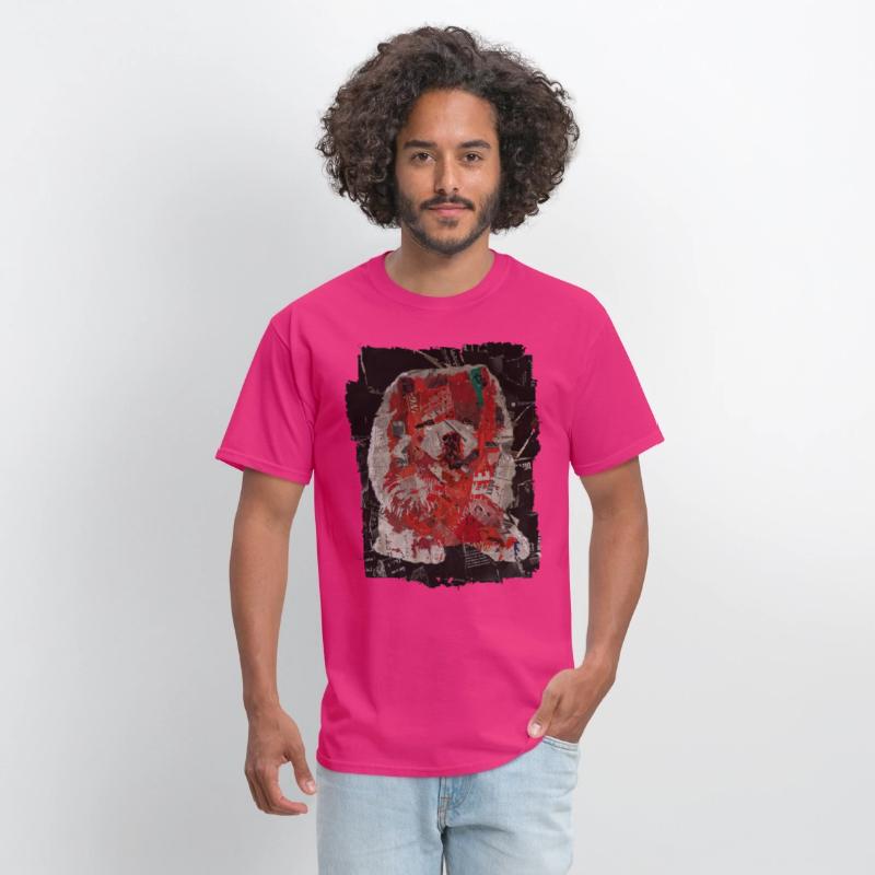 Chow Chow Dog Collage Paper Art