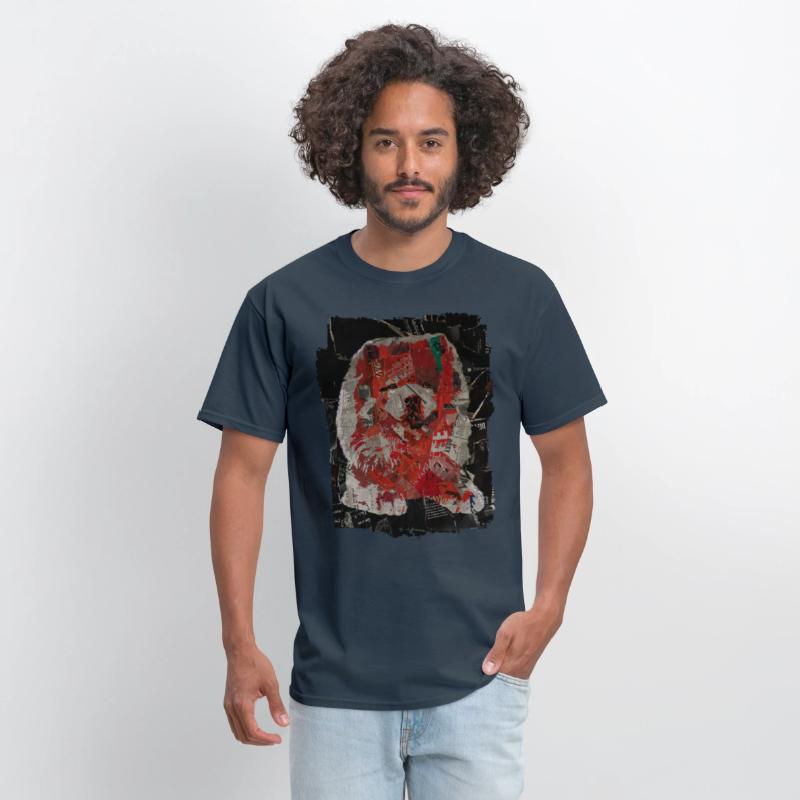 Chow Chow Dog Collage Paper Art