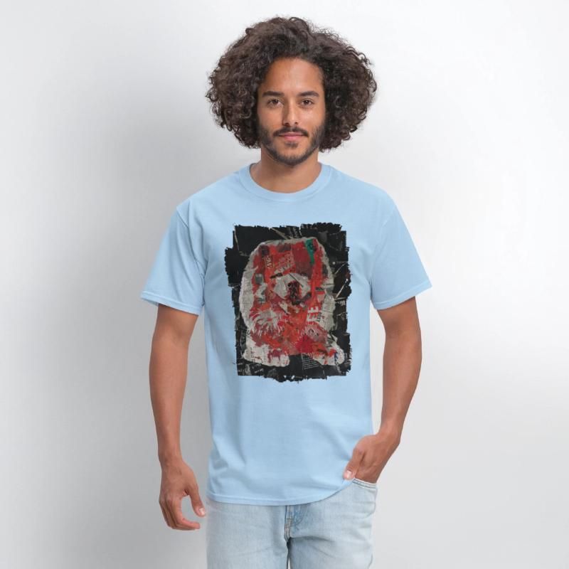 Chow Chow Dog Collage Paper Art