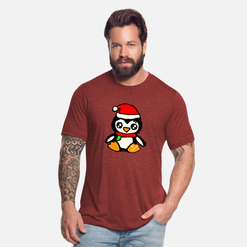 Christmas tux Classic T Shirt vectorized