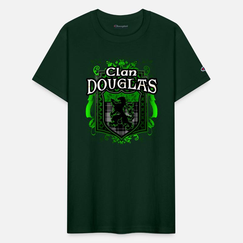 Clan Douglas Tartan Rampant Lion Celtic