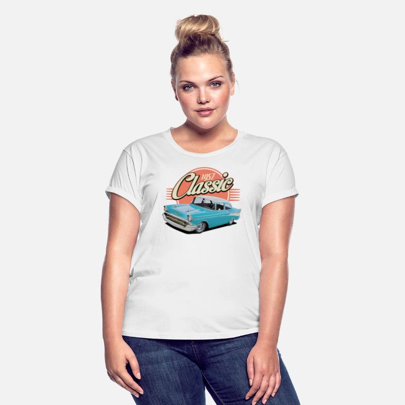 Classic 1957 Blue Car