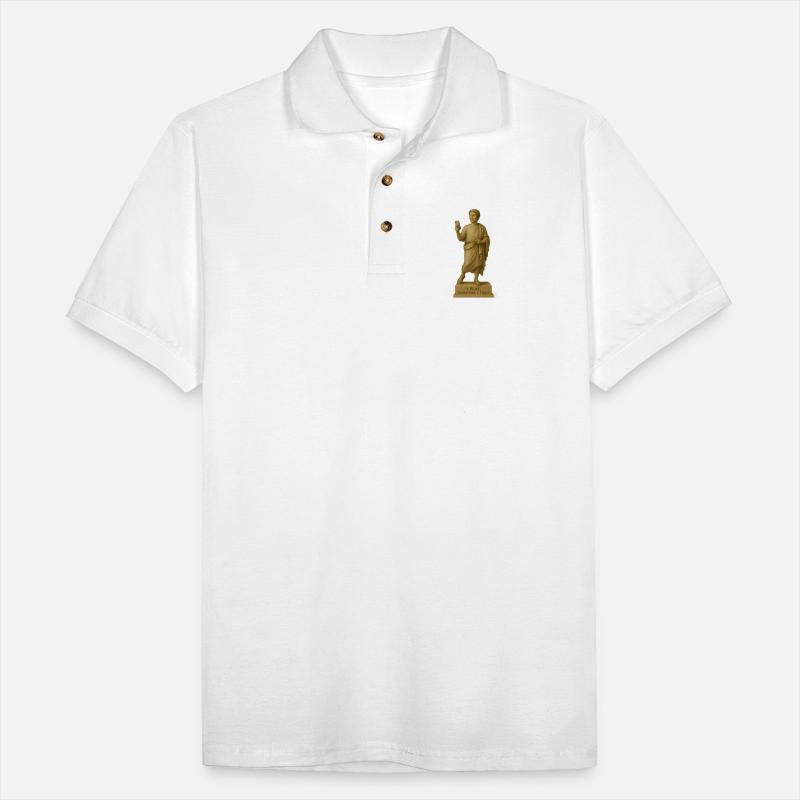 Classical Philosopher with Smartphone