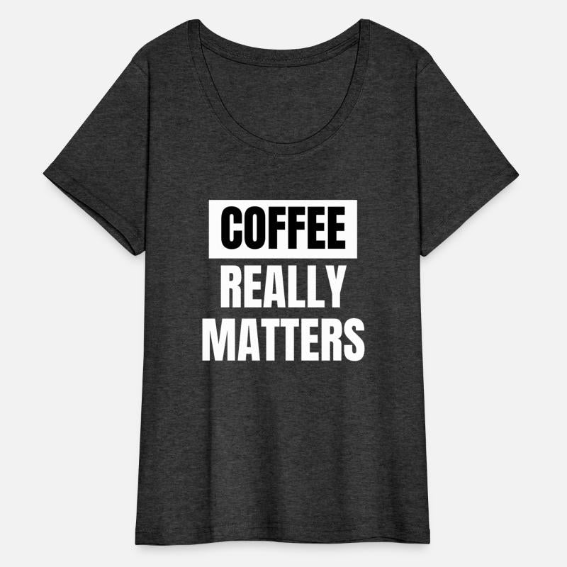 Coffee Really Matters BLM Black & White Design