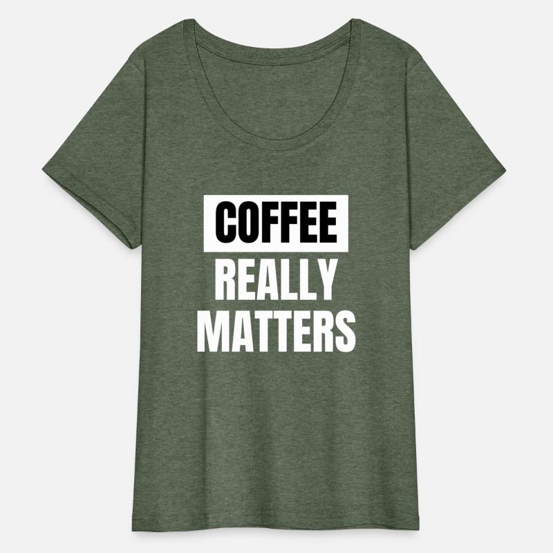 Coffee Really Matters BLM Black & White Design