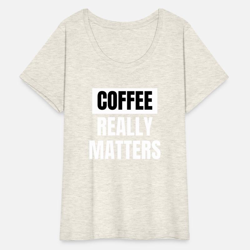 Coffee Really Matters BLM Black & White Design