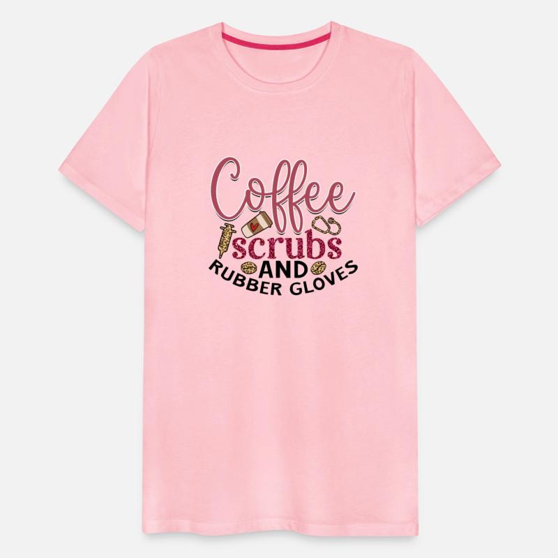 Coffee scrubs and rubber gloves Appareal