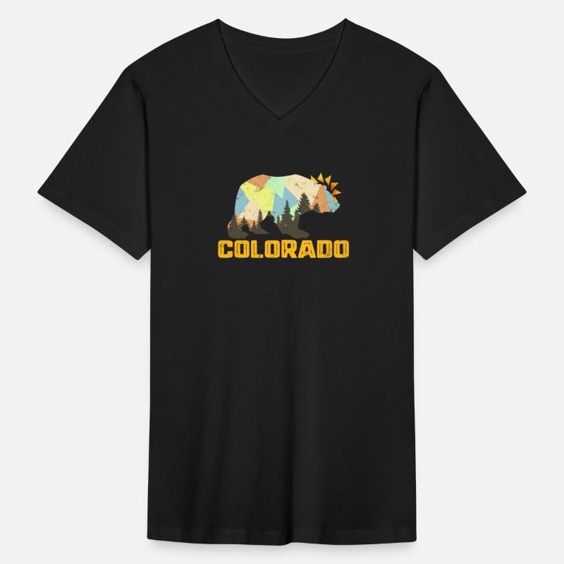 Colorado State Flag Bear Colorado Day Mountains