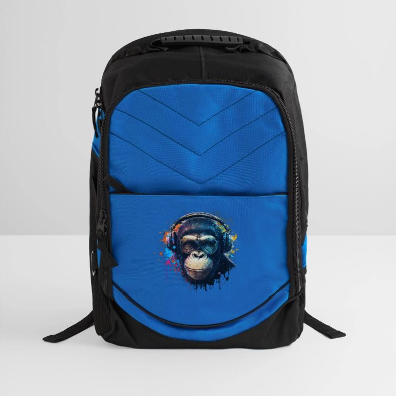 Colorful DJ Chimpanzee