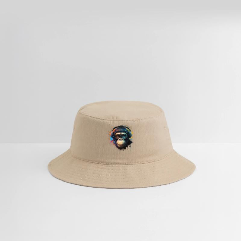 Colorful DJ Chimpanzee