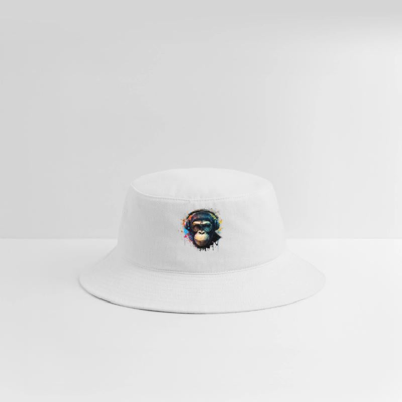 Colorful DJ Chimpanzee