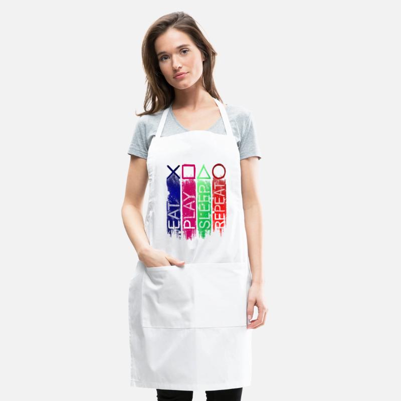 Colorful Gaming Controllers Silhouette