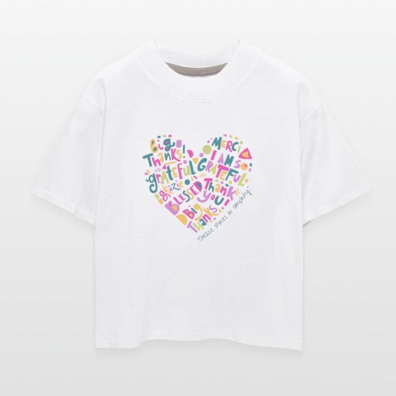 Colorful Gratitude Heart