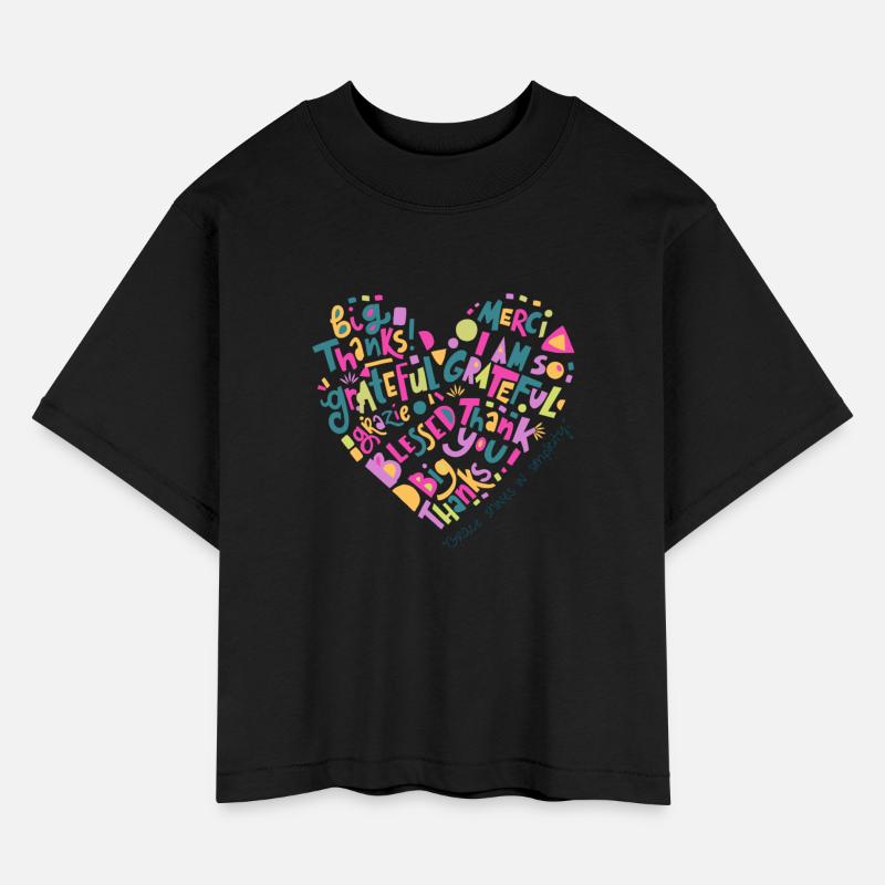 Colorful Gratitude Heart