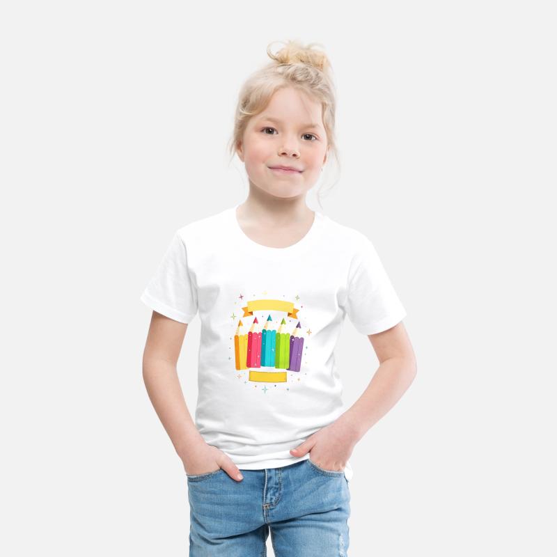 Colorful pens with stars