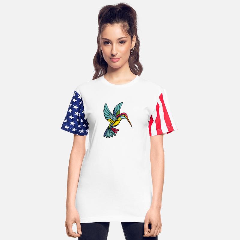 Colourful Hummingbird, Sweet and Elegant Style