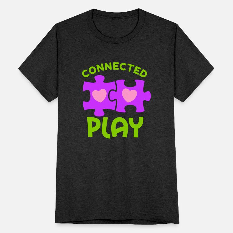 Connected play kids puzzle therapy logo