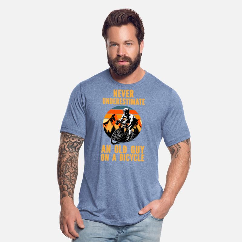 Cool Cycling Art For Men Grandpa Bicycle Riding