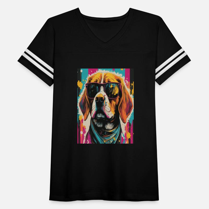 Cool Dog With Sunglasses Urban Style Artwork