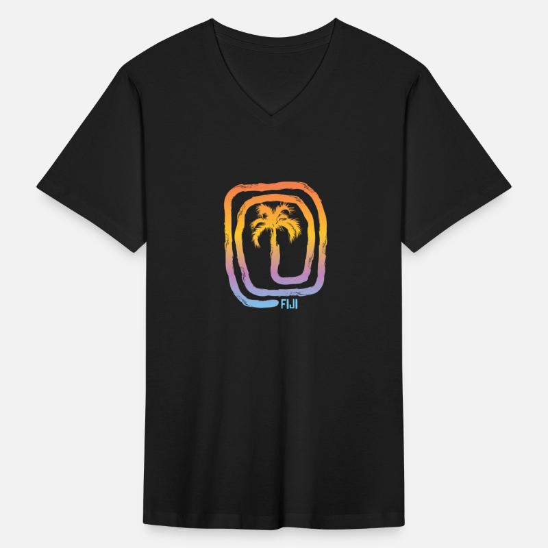 Cool Fiji Polynesia Palm Tree Souvenir Vacation