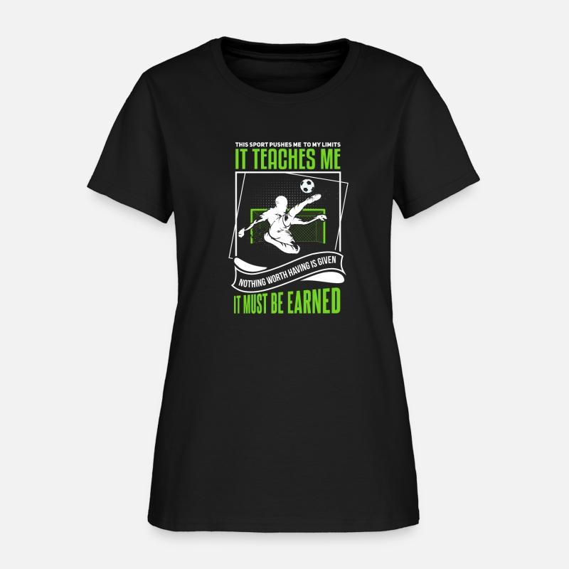 Cool footballer football saying motif