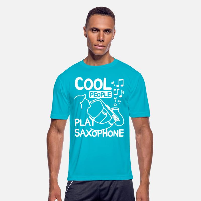 Cool people play saxophone