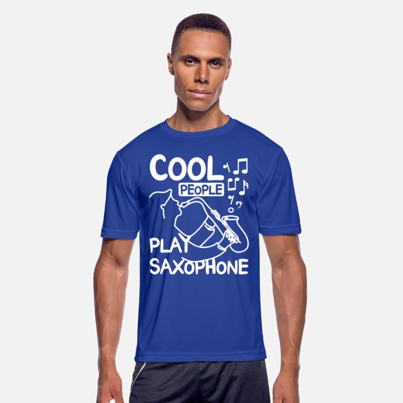 Cool people play saxophone