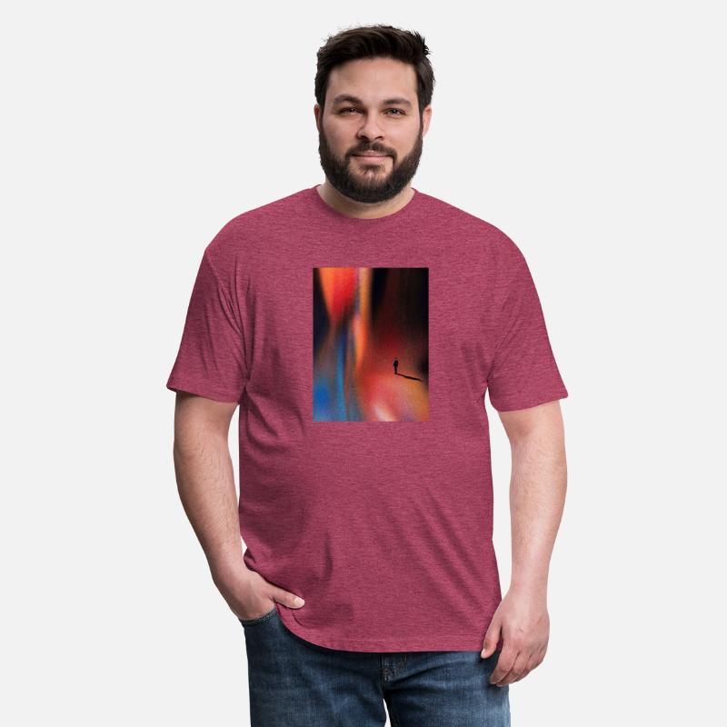 Cosmic Desert Wanderer Grain Texture Tee