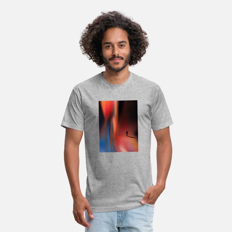 Cosmic Desert Wanderer Grain Texture Tee
