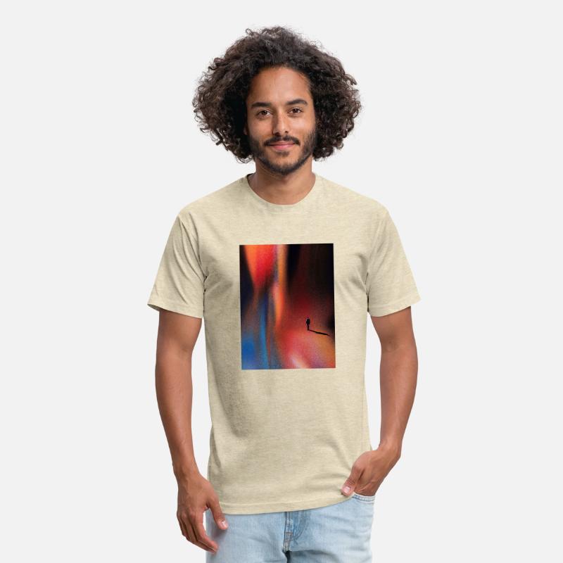 Cosmic Desert Wanderer Grain Texture Tee