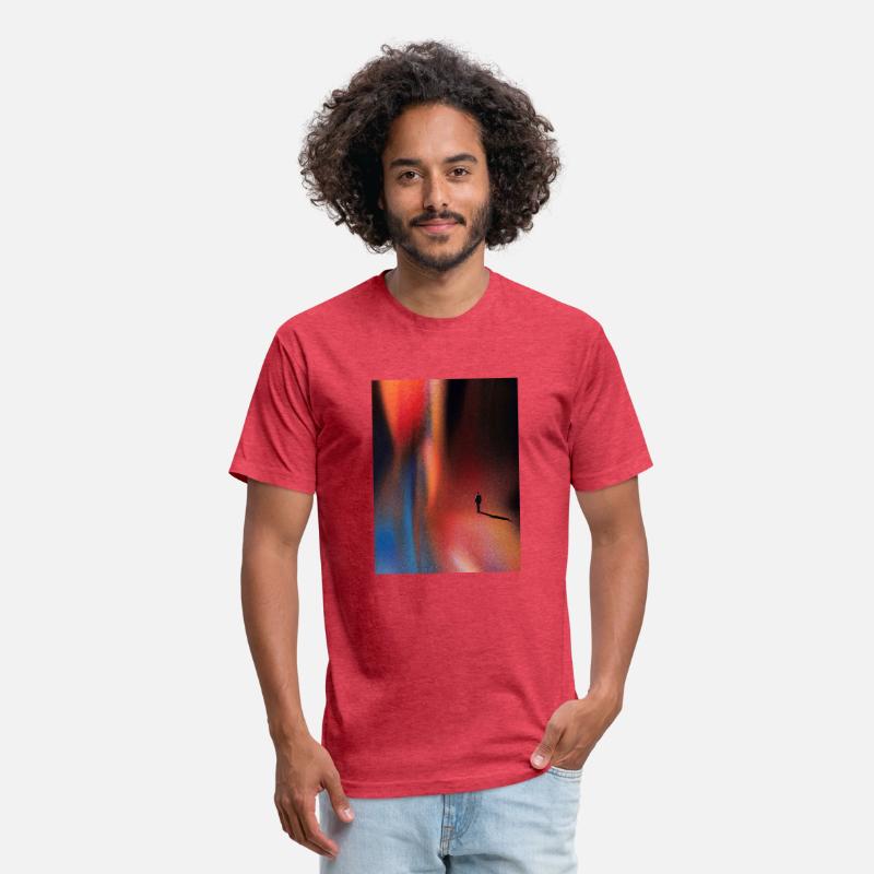 Cosmic Desert Wanderer Grain Texture Tee