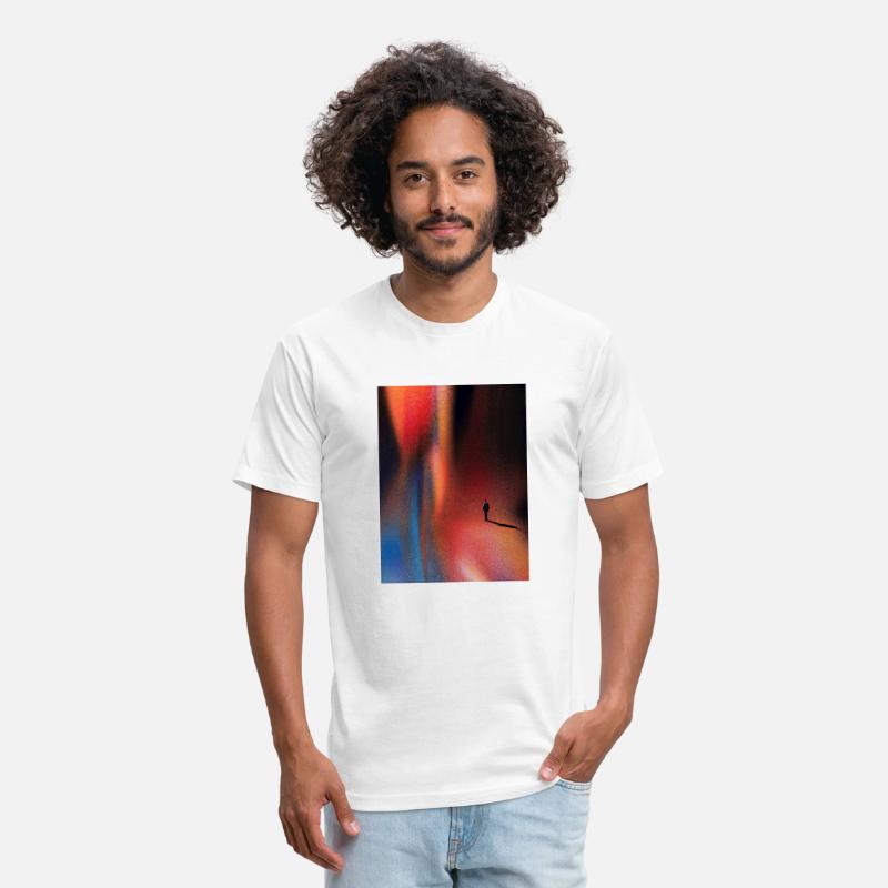 Cosmic Desert Wanderer Grain Texture Tee