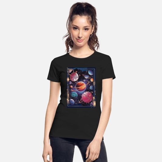Cosmic Planetary Art Universe Design