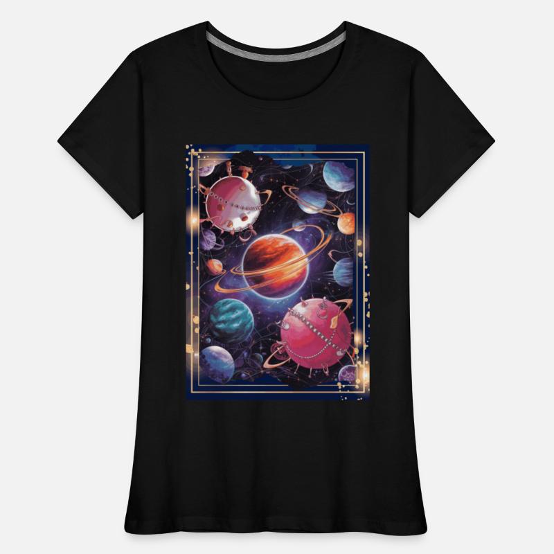 Cosmic Planetary Art Universe Design